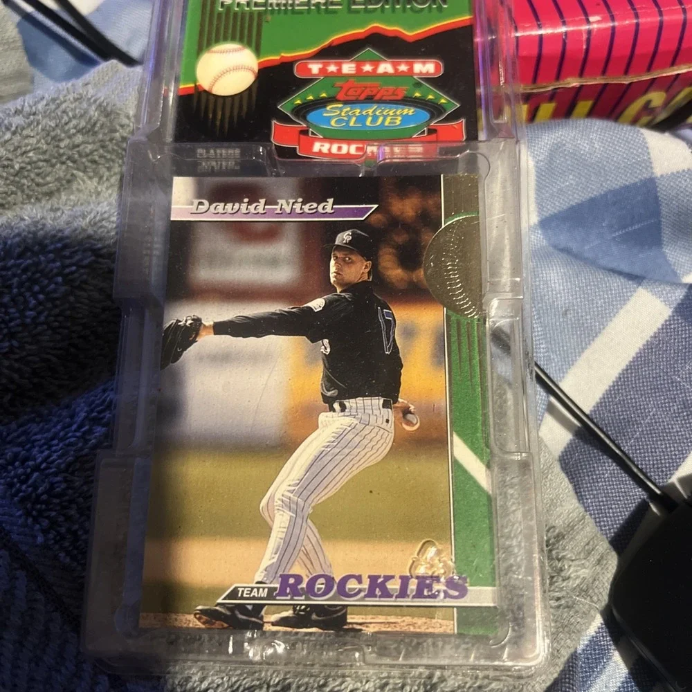 1993 Topps Team Colorado Rockies Premiere Edition Sealed Vintage Baseball‎ Cards
